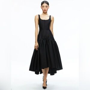 NWT Alice + Olivia Black Dress